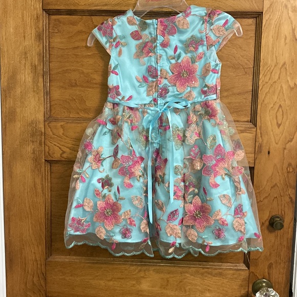 Embroidered Party Dress - Picture 2 of 4